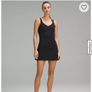 Lululemon Black Align Dress Size 10